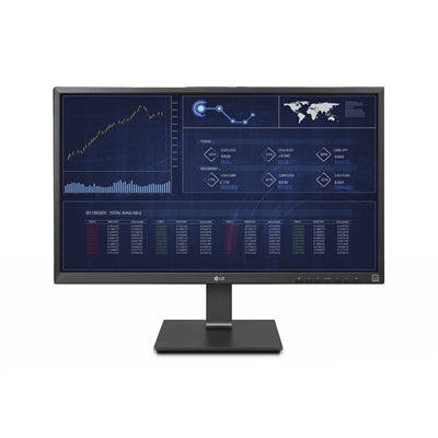 LG 27CN650N-6A 27 Inch Full HD All in One Thin Client, IPS Screen, Intel Celeron J4105, 16GB eMMC, 4GB DDR4, Intel Graphics, USB-C, DisplayPort, HDMI, Webcam, Height Adjustable, Speakers, VESA Compatible, No OS
