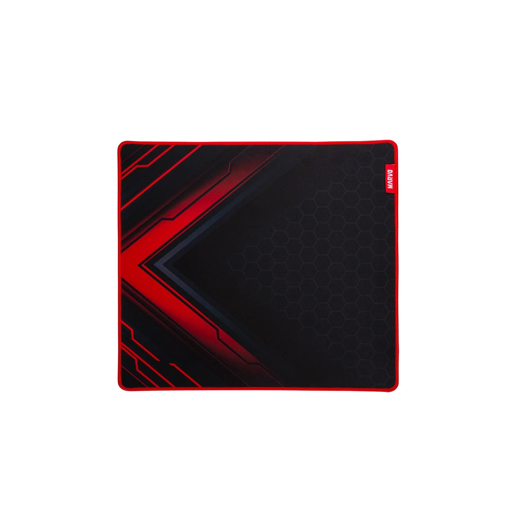 Marvo Scorpion G55 Blaze M Medium Size Non-Slip Microfibre Gaming Surface Mat (Black)