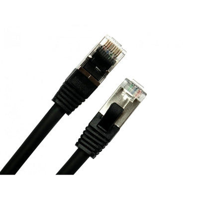 1m CAT 8.1 LSZH S/FTP 26AWG Networking Cable, Black
