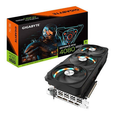 Gigabyte NVIDIA GeForce RTX 4080 SUPER GAMING OC 16G Graphics Card, 16GB GDDR6X, 10240 CUDA Cores, 2595 MHz Core Clock, Triple Fan, RGB, 3x Display Ports / 1x HDMI Port