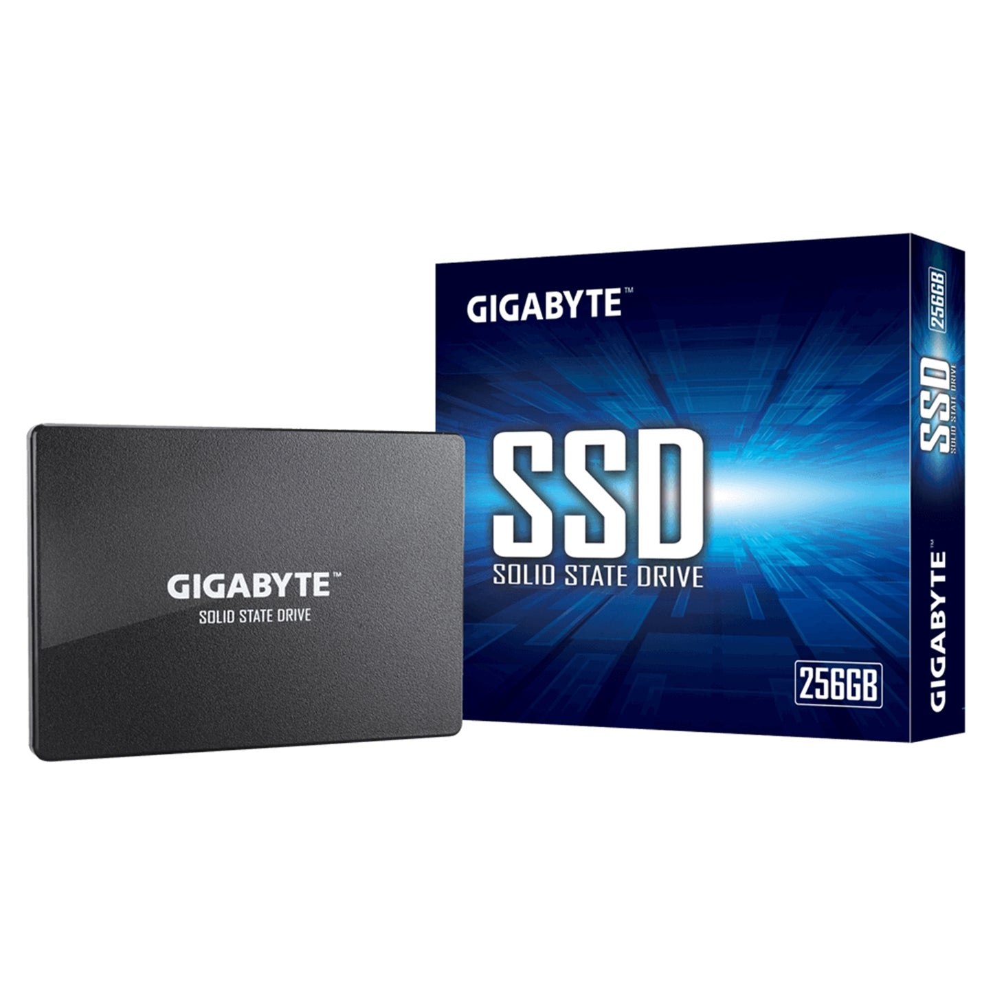 Gigabyte (GP-GSTFS31256GTND) 256GB, 2.5 Inch SSD, SATA 3 Interface, Read 520MB/s, Write 500MB/s, 3 Year Warranty