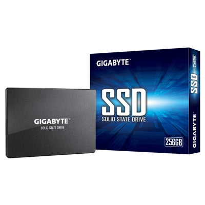 Gigabyte (GP-GSTFS31256GTND) 256GB, 2.5 Inch SSD, SATA 3 Interface, Read 520MB/s, Write 500MB/s, 3 Year Warranty