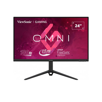 Viewsonic VX2428J 24-Inch Full HD IPS Monitor, 180Hz, Freesync, HDMI, Displayport, 0.5ms, VESA, Height Adjust, Pivot