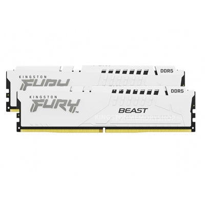 Kingston FURY Beast RAM Module, 32 GB (2 x 16GB), DDR5, 5600 MHz, On-die ECC, Unbuffered, 288-pin, DIMM